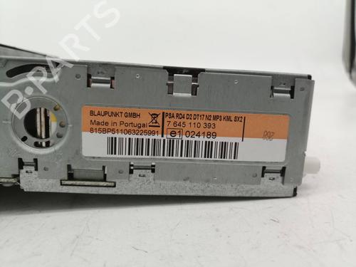 Radio PEUGEOT 407 (6D_)  | BP9672834E6 