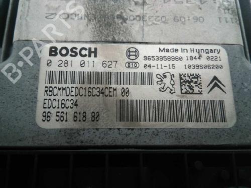 Engine control unit (ECU) PEUGEOT 307 (3A/C) 1.6 16V | BP5542691M57 
