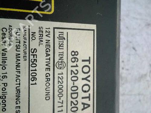 Radio TOYOTA YARIS (_P9_)  | BP5082897E6 