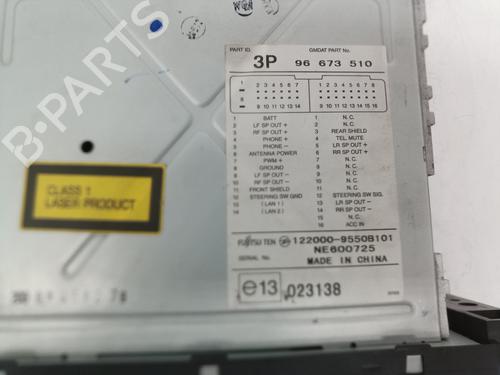 Radio CHEVROLET CAPTIVA (C100, C140) 2.0 D | BP10654574E6 