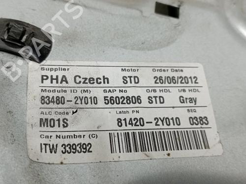 Rear right window mechanism HYUNDAI ix35 (LM, EL, ELH)  | BP20220622C25 