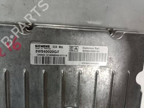 Engine control unit (ECU) PEUGEOT 307 (3A/C)  | BP7863965M57 