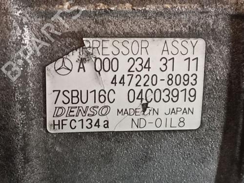 AC compressor MERCEDES-BENZ SPRINTER 3-t Van (B903)  | BP26332192M34 