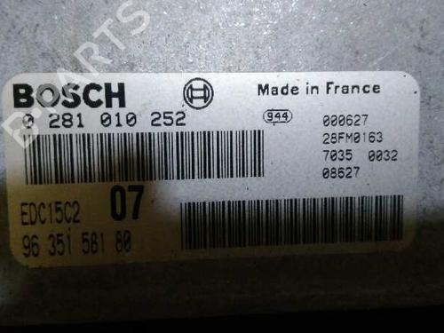 Engine control unit (ECU) CITROËN XANTIA Break (X2) 1.9 Turbo D | BP1077281M57 