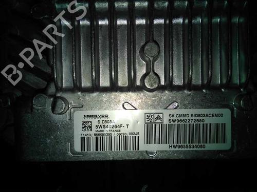 Engine control unit (ECU) PEUGEOT 407 (6D_) 2.0 HDi 135 (6DRHRH, 6DRHRE, 6DRHRG, 6DRHRJ) | BP1432829M57 
