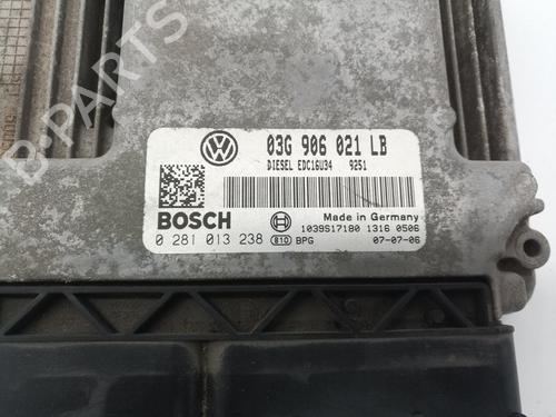 Engine control unit (ECU) SKODA OCTAVIA II (1Z3) 1.9 TDI | BP20640752M57 