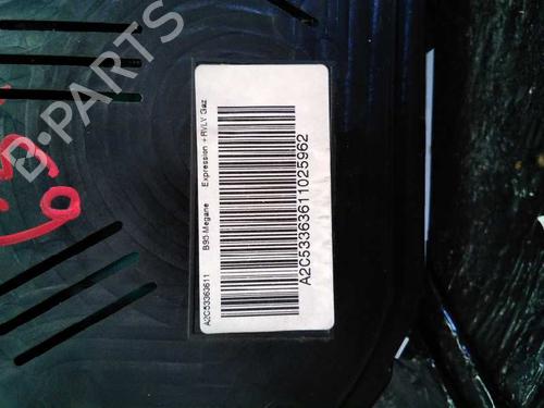 Instrument cluster RENAULT MEGANE III Hatchback (BZ0/1_, B3_) 1.6 16V (BZ0H) | BP1099442C47 