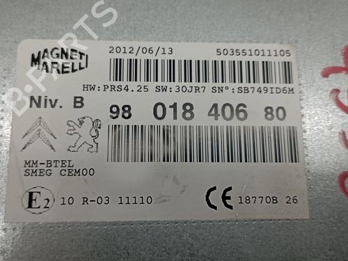 Radio PEUGEOT 208 I (CA_, CC_)  | BP19314358E6 