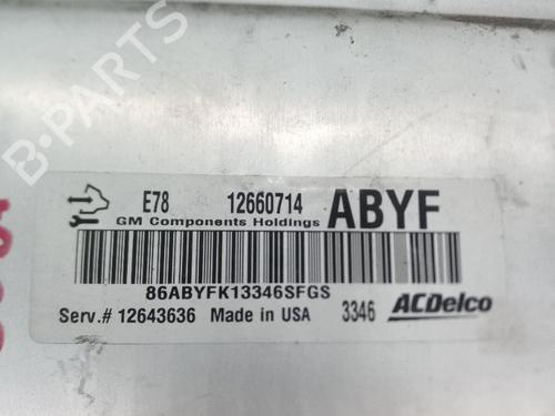 Engine control unit (ECU) OPEL ASTRA J (P10) | BP38321000M57 - Image 4