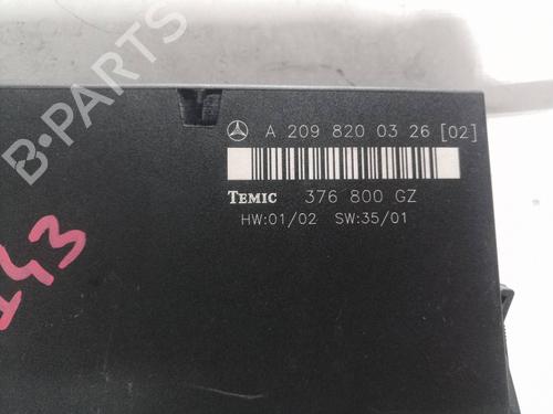 Electronic module MERCEDES-BENZ CLK (C209) CLK 55 AMG (209.376) | BP7227635M83 