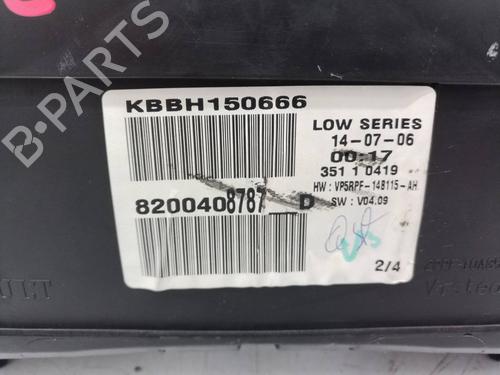 Instrument cluster RENAULT MEGANE II (BM0/1_, CM0/1_) 1.5 dCi (BM02, BM13, BM2A, CM02, CM13) | BP9967523C47 