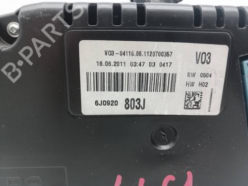 Instrument cluster SEAT IBIZA IV (6J5, 6P1)  | BP18489124C47 