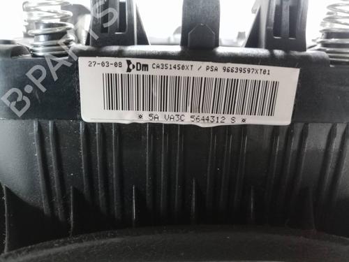Driver airbag PEUGEOT PARTNER Box Body/MPV (5_, G_) 1.9 D | BP6988446C9 