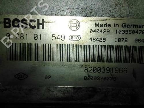 Engine control unit (ECU) RENAULT SCÉNIC II (JM0/1_) 1.9 dCi (JM0G, JM12, JM1G, JM2C) | BP1867469M57 