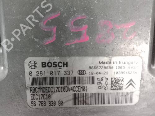 Engine control unit (ECU) CITROËN C1 (PM_, PN_) 1.0 | BP6529087M57 
