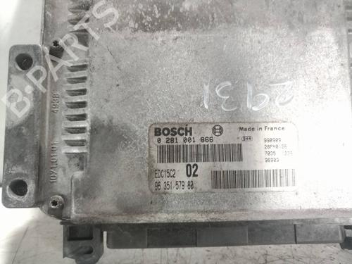 Engine control unit (ECU) PEUGEOT 206 Hatchback (2A/C)  | BP6829031M57 