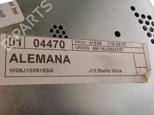 Radio SEAT IBIZA IV (6J5, 6P1)  | BP23891797E6 