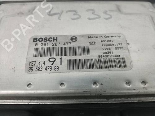 Engine control unit (ECU) PEUGEOT 206 Hatchback (2A/C)  | BP17153524M57 
