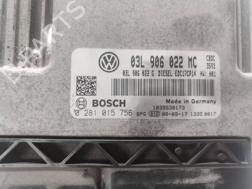 Engine control unit (ECU) VW GOLF VI (5K1)  | BP7298363M57 