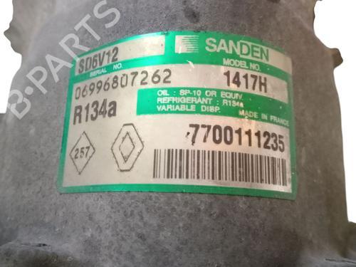 AC compressor RENAULT KANGOO (KC0/1_) D 65 1.9 (KC0E, KC02, KC0J, KC0N) | BP30097516M34