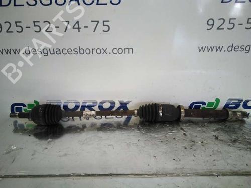 Used Right front driveshaft RENAULT CLIO III (BR0/1, CR0/1) 1.2 16V (BR02, BR0J, BR11, CR02, CR0J, CR11) (75 hp) 1327418
