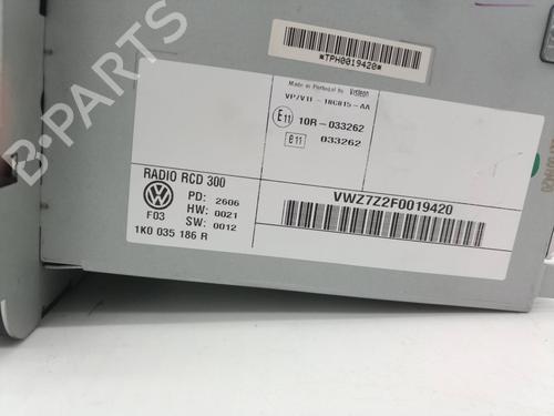 Radio VW GOLF V (1K1) 1.9 TDI | BP10993688E6 