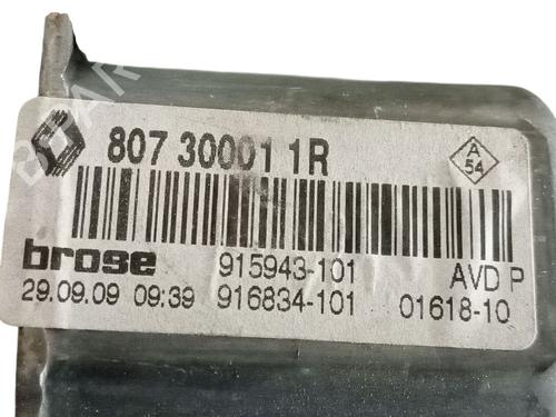Right front window motor RENAULT SCÉNIC III (JZ0/1_)  | BP29289849E20