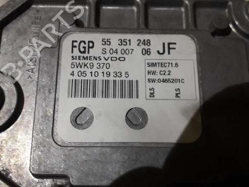 Engine control unit (ECU) OPEL ASTRA H (A04)  | BP2534086M57 