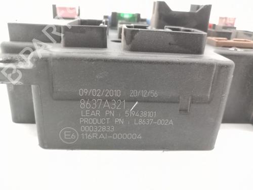Fuse box MITSUBISHI LANCER VIII (CY_A, CZ_A)  | BP20657018E1 