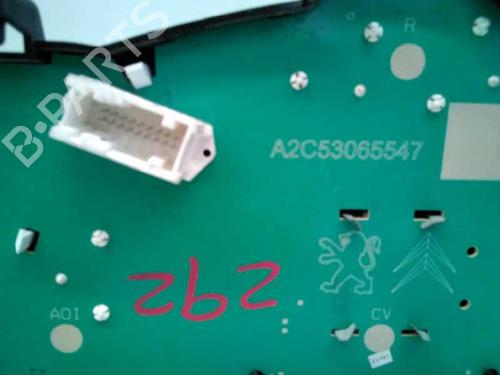 Instrument cluster PEUGEOT 207 SW (WK_) 1.4 16V | BP1099524C47 