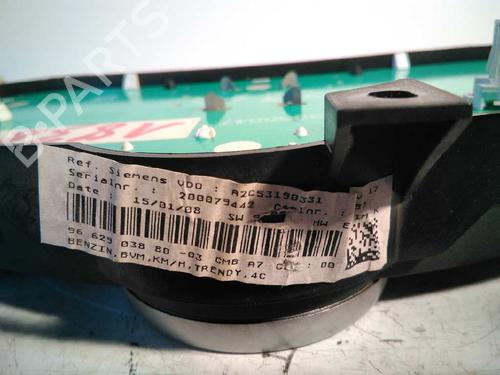 Instrument cluster PEUGEOT 207 (WA_, WC_) 1.4 16V | BP4887170C47 