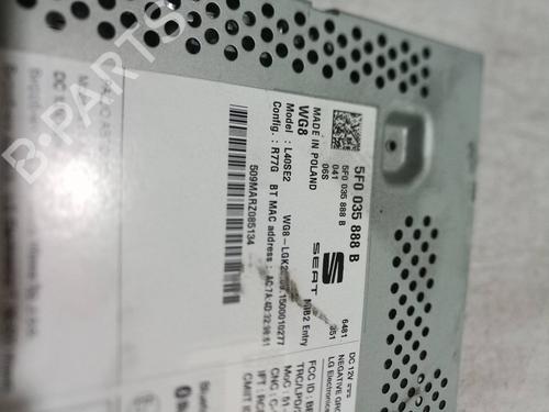 Radio SEAT TOLEDO IV (KG3) 1.6 TDI | BP7702328E6 