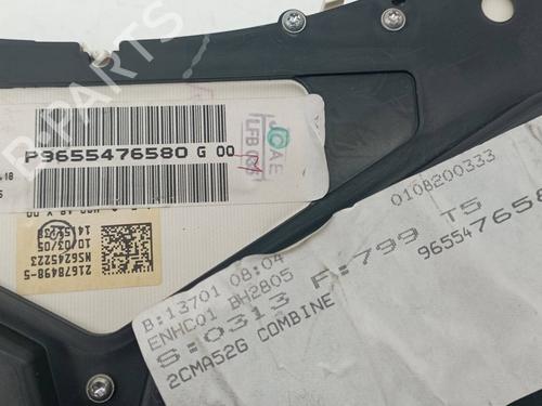 Instrument cluster PEUGEOT 307 (3A/C)  | BP16582266C47 