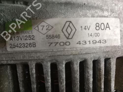 Alternator RENAULT MEGANE I Classic (LA0/1_) 1.9 D (LA0A, LA0U, LA0R) | BP30096170M7 