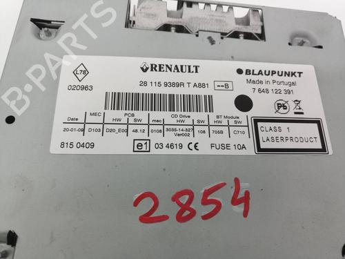 Radio RENAULT MEGANE III Hatchback (BZ0/1_, B3_) 1.6 16V (BZ1B, BZ1H) | BP8264421E6 