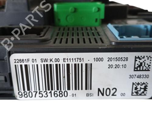 Fuse box PEUGEOT 208 I (CA_, CC_)  | BP29157039E1 