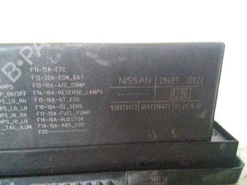 Fuse box NISSAN QASHQAI / QASHQAI +2 I (J10, NJ10, JJ10E)  | BP4755763E1 