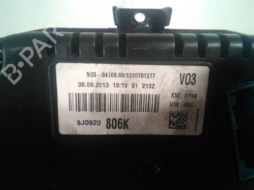 Instrument cluster SEAT IBIZA IV (6J5, 6P1)  | BP5571665C47 