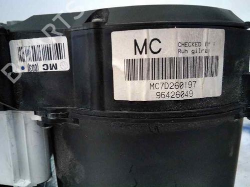 Used Instrument cluster CHEVROLET KALOS 1.2 (72 hp) 1099296