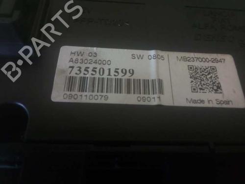 Climate control FIAT PUNTO EVO (199_)  | BP3149548I5 