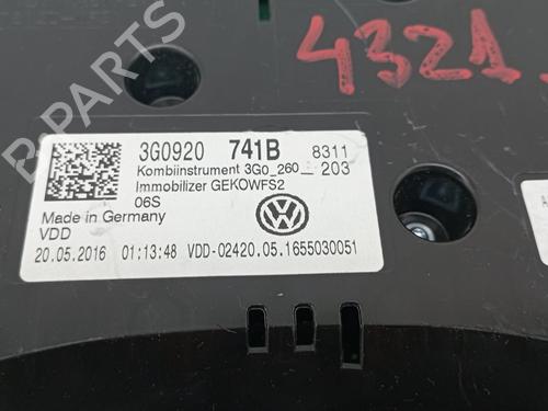 Cockpit VW PASSAT B8 Variant (3G5, CB5) 1.6 TDI | BP19311027C47 
