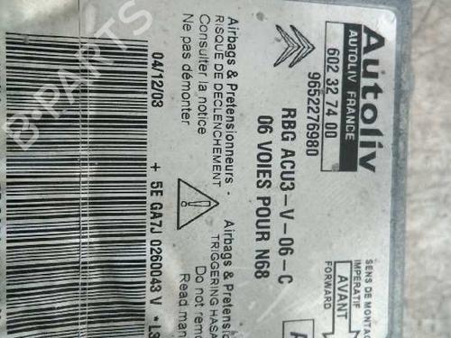 ECU airbags CITROËN XSARA PICASSO (N68)  | BP5634456M53 