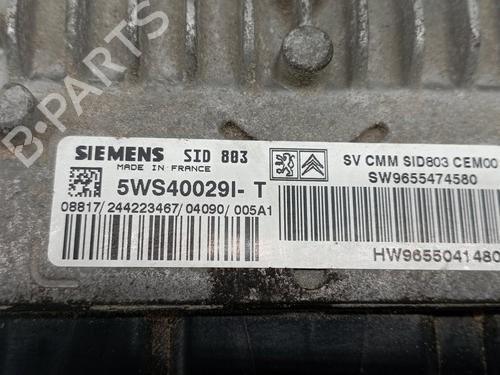 Engine control unit (ECU) PEUGEOT 307 (3A/C)  | BP21758090M57 