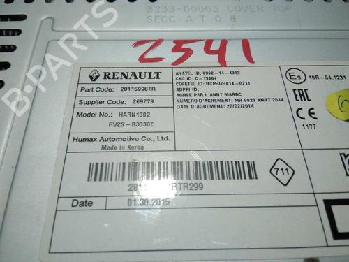 Radio RENAULT CLIO IV (BH_)  | BP5994540E6 