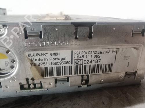 Radio PEUGEOT 407 (6D_)  | BP7843421E6 