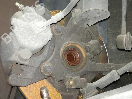 Used Right front steering knuckle OPEL MERIVA A MPV (X03) 1.6 16V (E75) (100 hp) 4824785