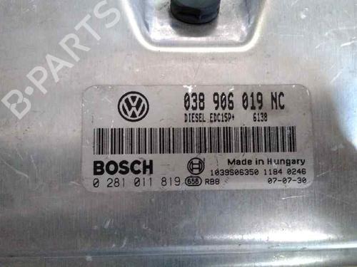 Engine control unit (ECU) VW POLO (9N_, 9A_) 1.9 TDI | BP1544282M57 