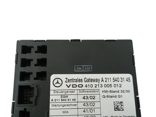 Used Electronic module MERCEDES-BENZ E-CLASS (W211) E 320 CDI (211.026) (204 hp) 30410014