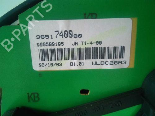 Instrument cluster PEUGEOT 206 Hatchback (2A/C) 1.4 HDi eco 70 | BP5959845C47 