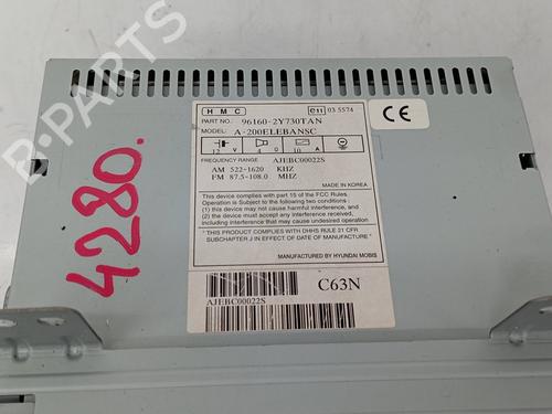 Radio HYUNDAI ix35 (LM, EL, ELH)  | BP16071301E6 